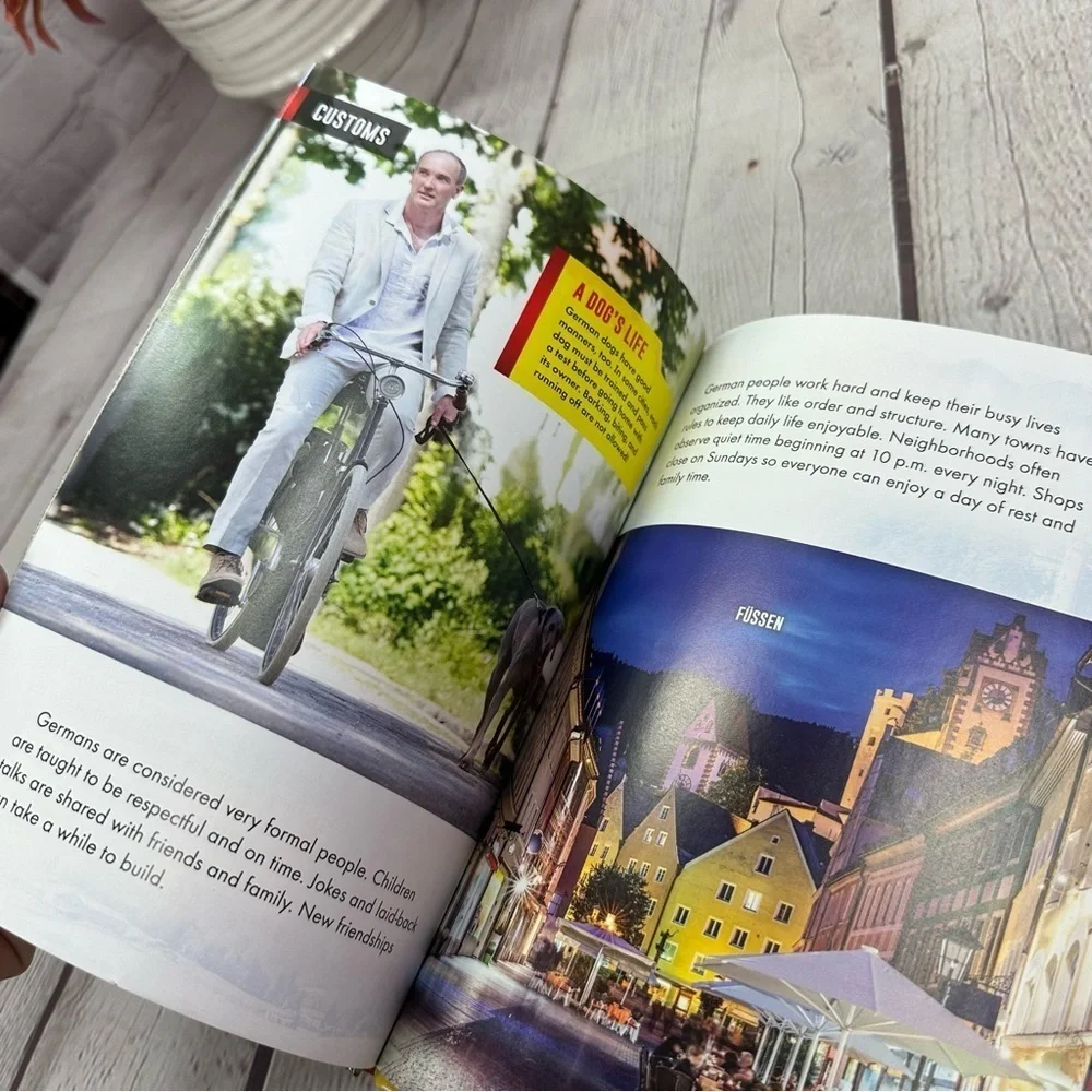Scholastic 2018 Germany Country Profiles Book -hard cover blastoff discovery